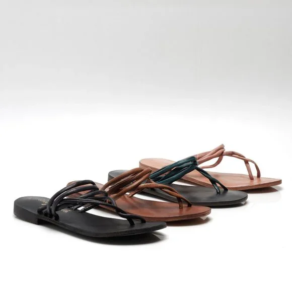 🎉 LAST CHANCE🎉 FREE PEOPLE Kayla Soft Strappy Sandals / Black - Picture 10 of 12